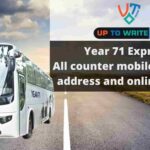 Year 71 Express All counter mobile number, address and online ticket