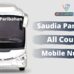 Saudia Paribahan All Counter Mobile Number